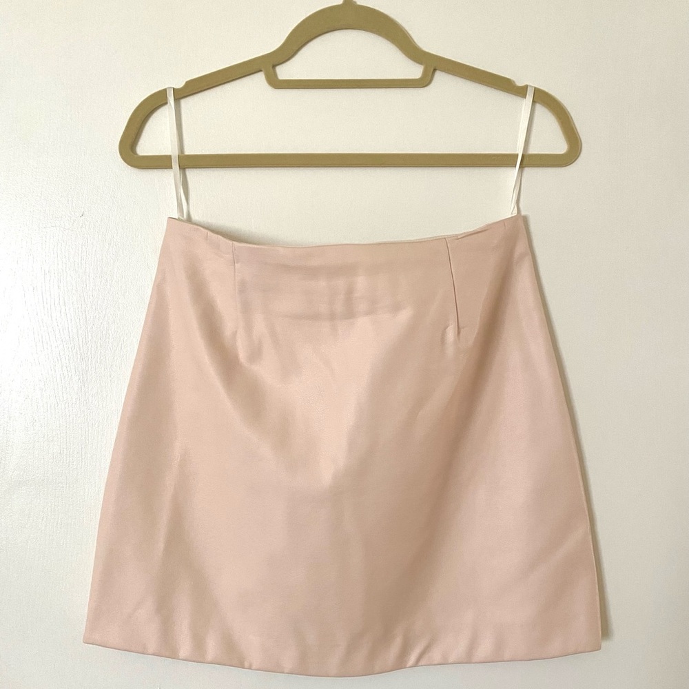 River Island NWT faux leather skirt